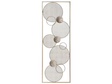 Décoration murale TUNGSTEN Métal 90 cm Doré