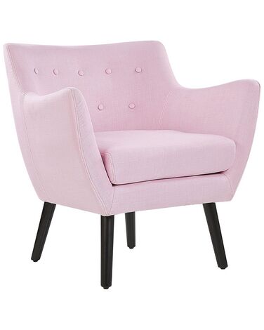 Fauteuil DRAMMEN Tissu Rose