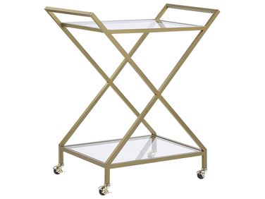 Chariot de cuisine IVERA Métal Transparent