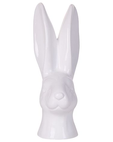 Figurine Rabbit GUERANDE Ceramic White