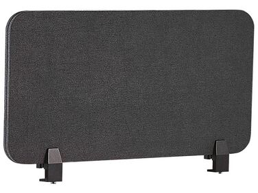 Desk Screen WALLY 80 x 40 cm Dark Grey