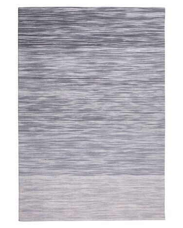 Rug KAPAKLI Grey 140 x 200 cm Wool