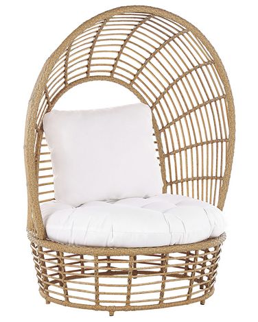 Fauteuil de jardin LIDO Rotin Beige