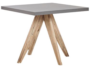 Garden Dining Table OLBIA 90 cm 90 cm Concrete Grey