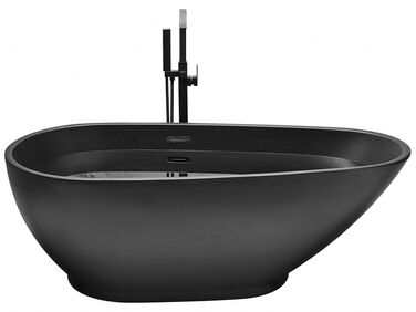Baignoire îlot GUIANA 173 x 82 cm Noir