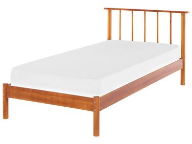Bed Dennenhout BARRET 90 x 200 cm Bruin