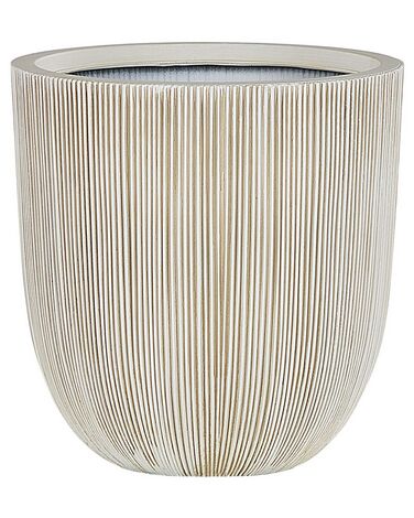 Cache-pot CHIOS 31 cm Beige