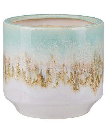 Bloemenvaas CYME Steengoed 15 cm Mintgroen