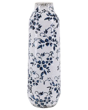 Bloemenvaas MULAI Steengoed 30 cm Wit
