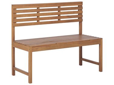 Banc de jardin TREIA 110 cm Acacia Marron