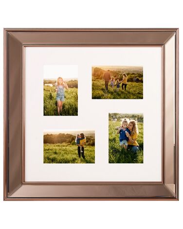 Cadre pour 4 photos DABOLA Cuivré