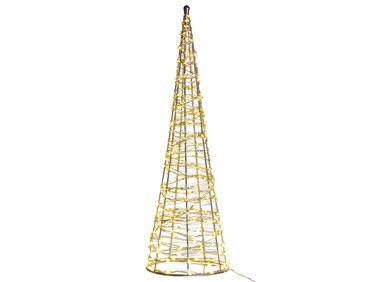 Décoration extérieure LED KOTALA Arbre de Noël 57 cm Argenté