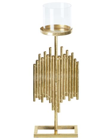 Bougeoir NIAS Métal 53 cm Doré