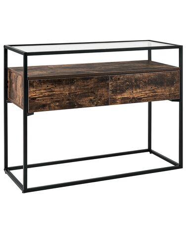 Console Table MAUK Dark Brown