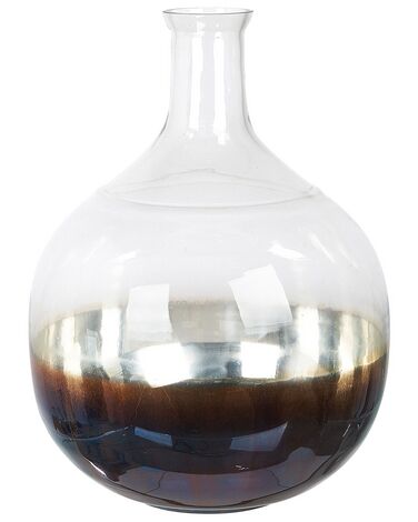 Bloemenvaas RAZALA Glas 40 cm Meerkleurig
