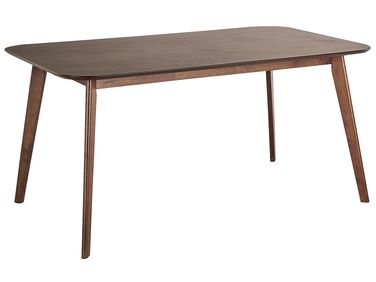 Eettafel EPHRATA Donker mahoniehout 150 cm 90 cm