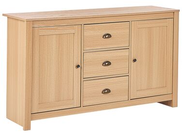 2 Door Sideboard LANSIN Light Brown