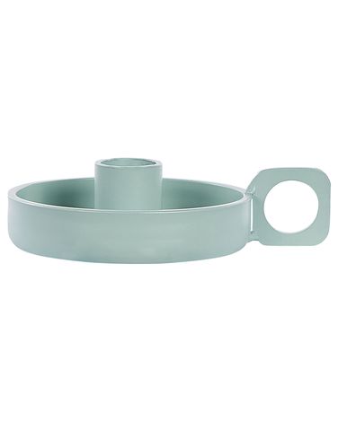 Bougeoir CHORIO Métal 4 cm Vert menthe