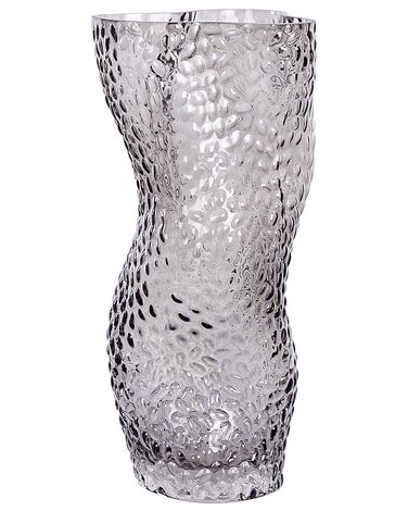 Bloemenvaas DYTIKO Glas 31 cm Grijs