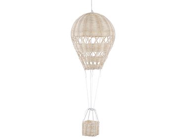 Décoration murale Ballon BEMBA Rotin 60 cm Naturel