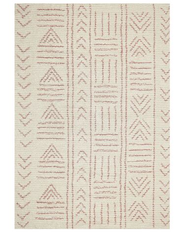 Rug EDIRNE Beige 160 x 230 cm Cotton