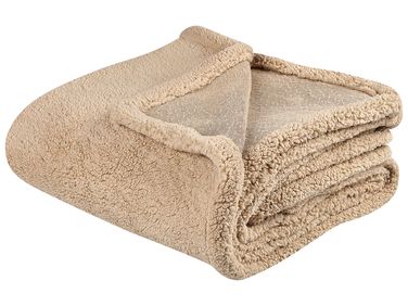 Blanket MIRGE 125 x 150 cm Sand Beige