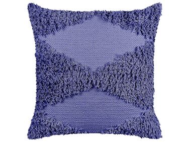 Coussin RHOEO Coton 45 x 45 cm Violet