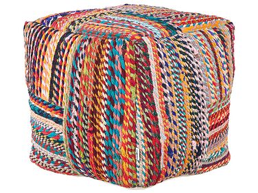 Pouffe MEKHTAR Cotton Multicolour