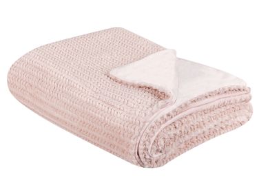 Blanket BJAS 150 x 200 cm Pastel Pink