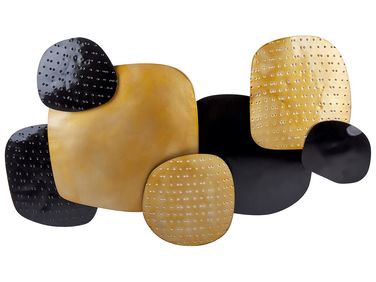 Décoration murale HAFNIUM Métal 48 cm Doré