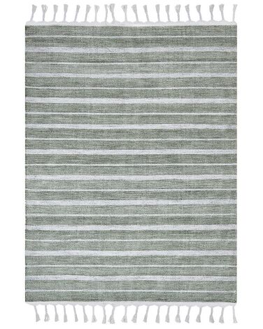 Rug BADEMLI Dark Green 160 x 230 cm