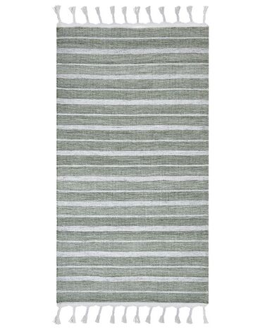 Rug BADEMLI Dark Green 80 x 150 cm