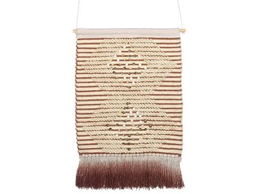 Fabric Wall Hanging SABO Cotton 75 cm Beige