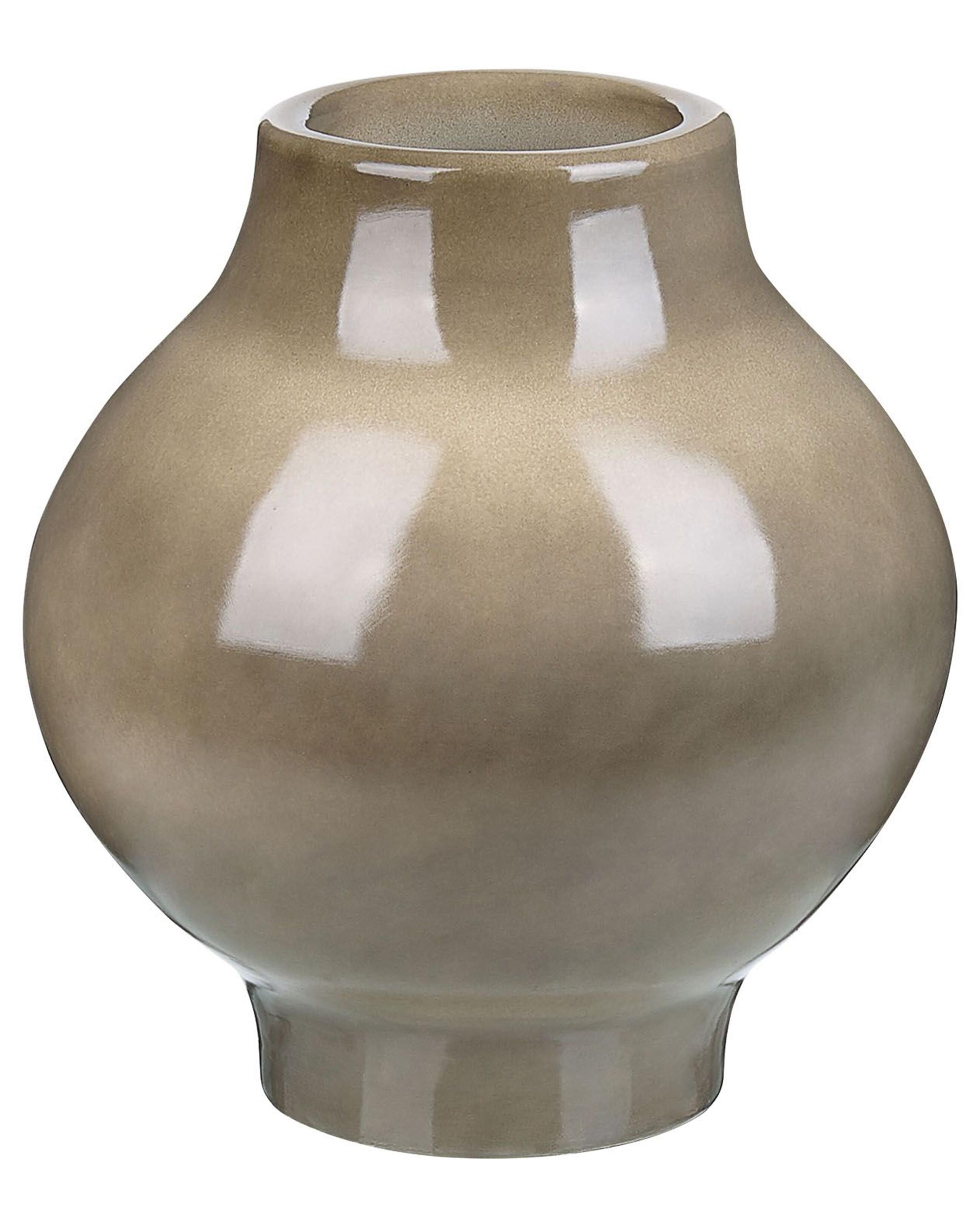 Bloemenvaas MAGAN Keramiek 31 cm Taupe