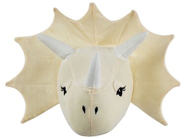 Décoration murale pour enfants Dinosaure REXX Coton 29 cm Beige clair
