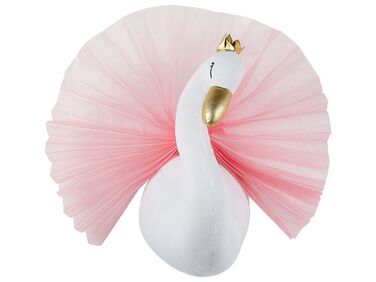 Décoration murale pour enfants Cygne ODETTA Coton 32 cm Blanc