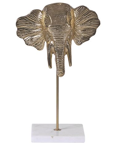 Figuur Olifant KASO Metaal Goud