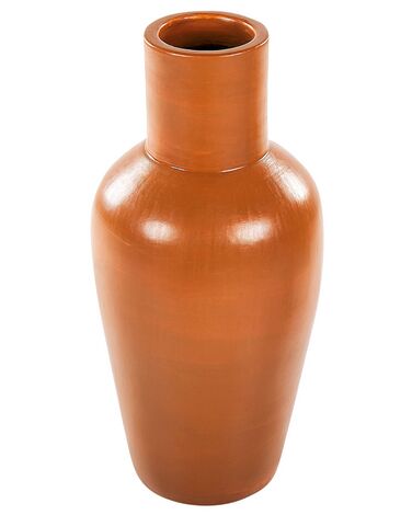 Decoratieve vaas KARFI Keramiek 37 cm Oranje