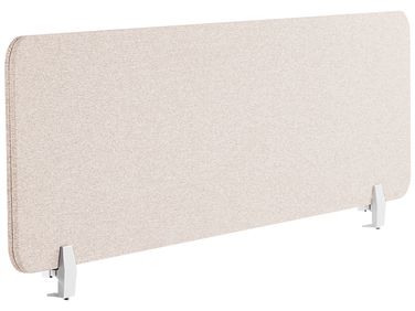 Bureauscheidingswand WALLY 160 x 40 cm Beige