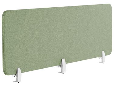 Bureauscheidingswand WALLY 180 x 40 cm Groen