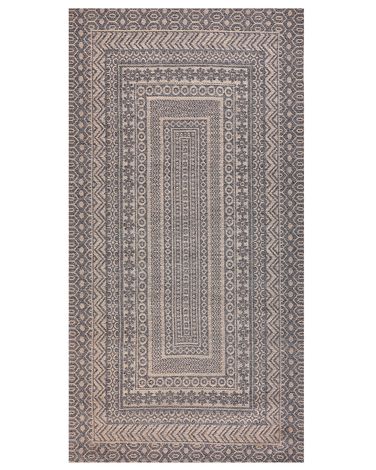 Rug BAGLAR Grey 80 x 150 cm Jute