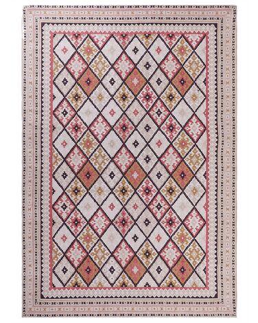 Rug ANADAG Red 160 x 230 cm Cotton