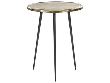 Bijzettafel TELFER Metaal Goud