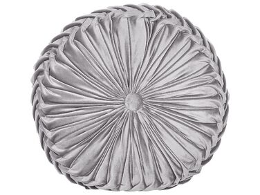 Coussin UDALA Velours 40 x 40 cm Gris Unicolore