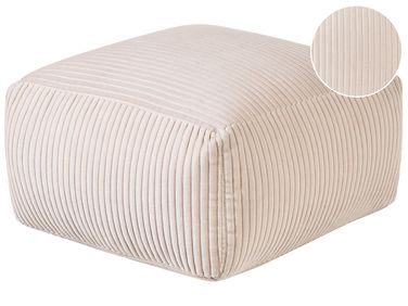 Pouffe MUKKI Cotton Beige