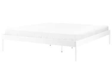 Bed Metaal VAURS 180 x 200 cm Wit