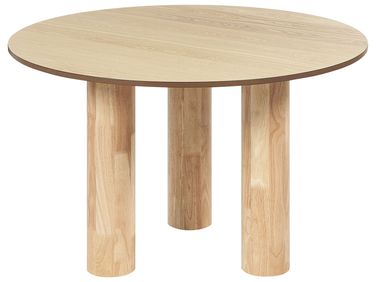 Eettafel ORIN Licht essenhout 120 cm 120 cm
