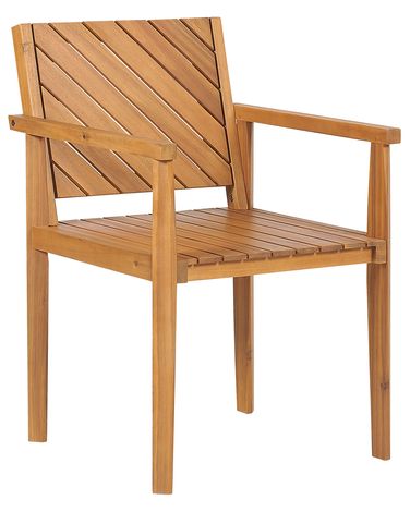 Chaise de jardin BARATTI Acacia Marron