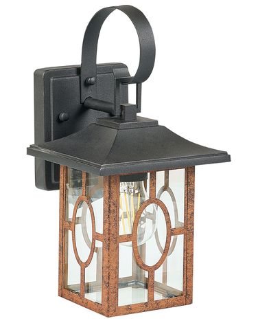 Lampe murale pour l'extérieur SHAGGIE Marron
