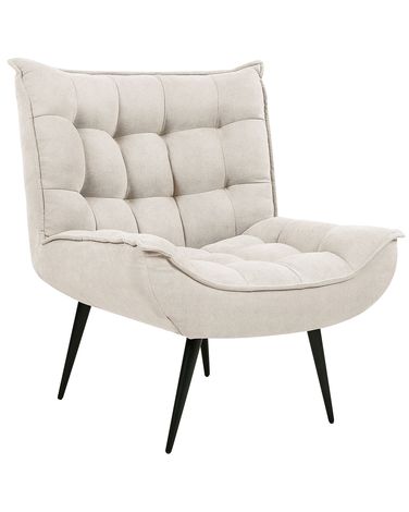 Fauteuil ALVESTA Tissu Beige clair